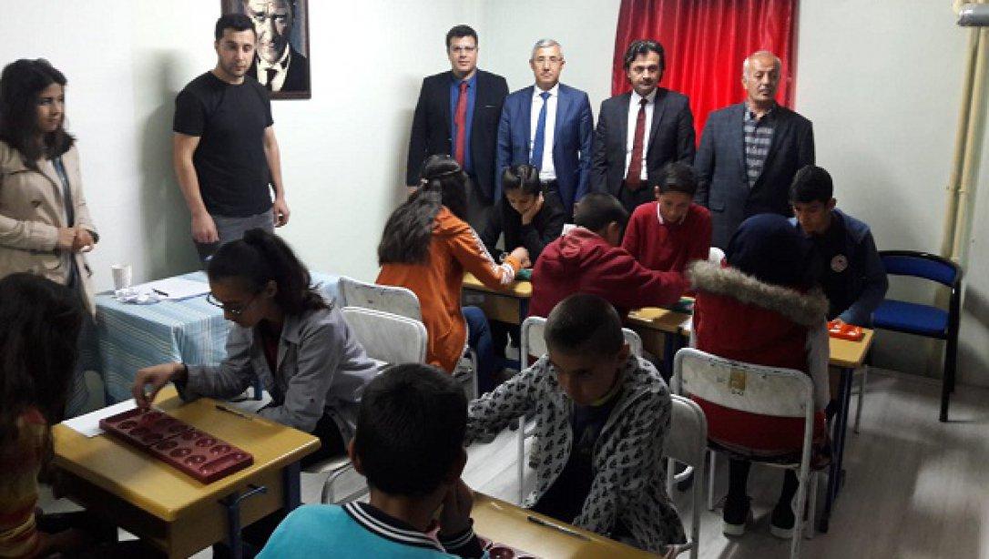 İlçemiz Mehmet İzzet Paşa Ortaokulu Mangala Turnuvası Düzenledi