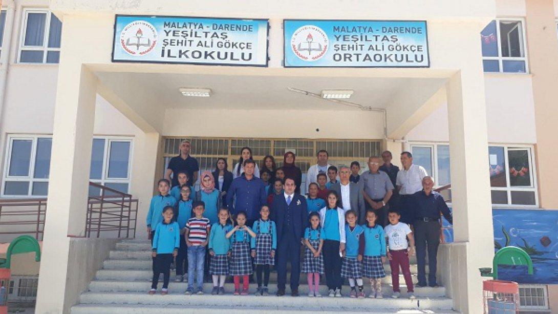 Kaymakam ZENGİNCE Yeşiltaş Şehit Ali Gökçe İlk-Ortaokulu'nu Ziyaret Etti