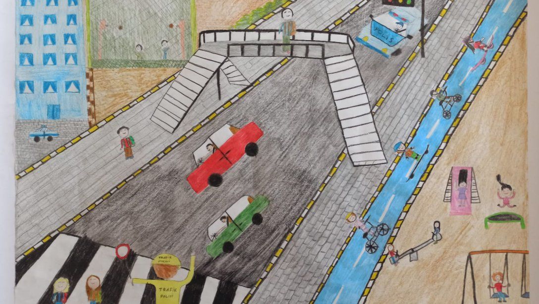 Karayolları Trafik Güvenliği Konulu Resim Yarışmasında, Nadir İlkokulundan 4. Sınıf Öğrencisi  Emine Meyra Akıncı  İl Birincisi oldu.